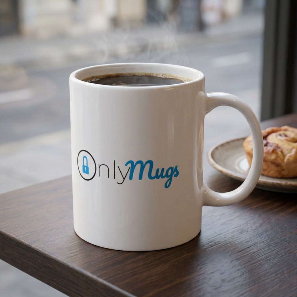 Onlymugs Branded Logo Coffee Cup (11oz)